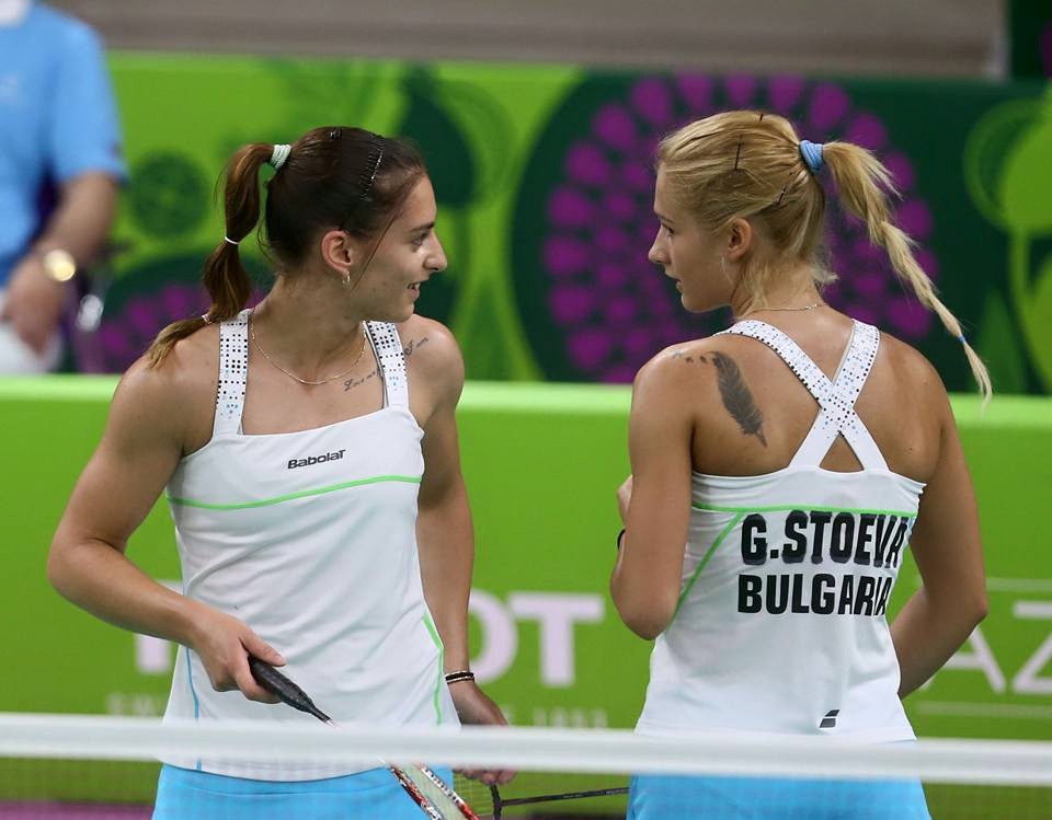 Габриела и Стефани Стоеви с медали от Баку