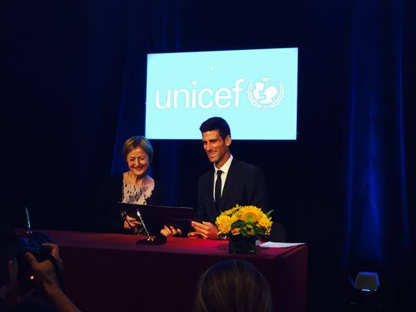 Джокович стана посланик на УНИЦЕФ
