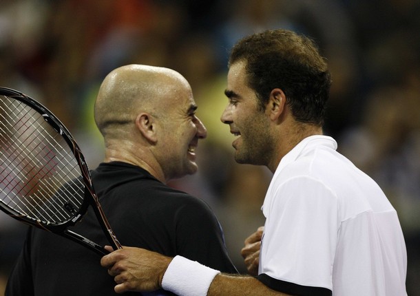 Скандал между Сампрас и Агаси