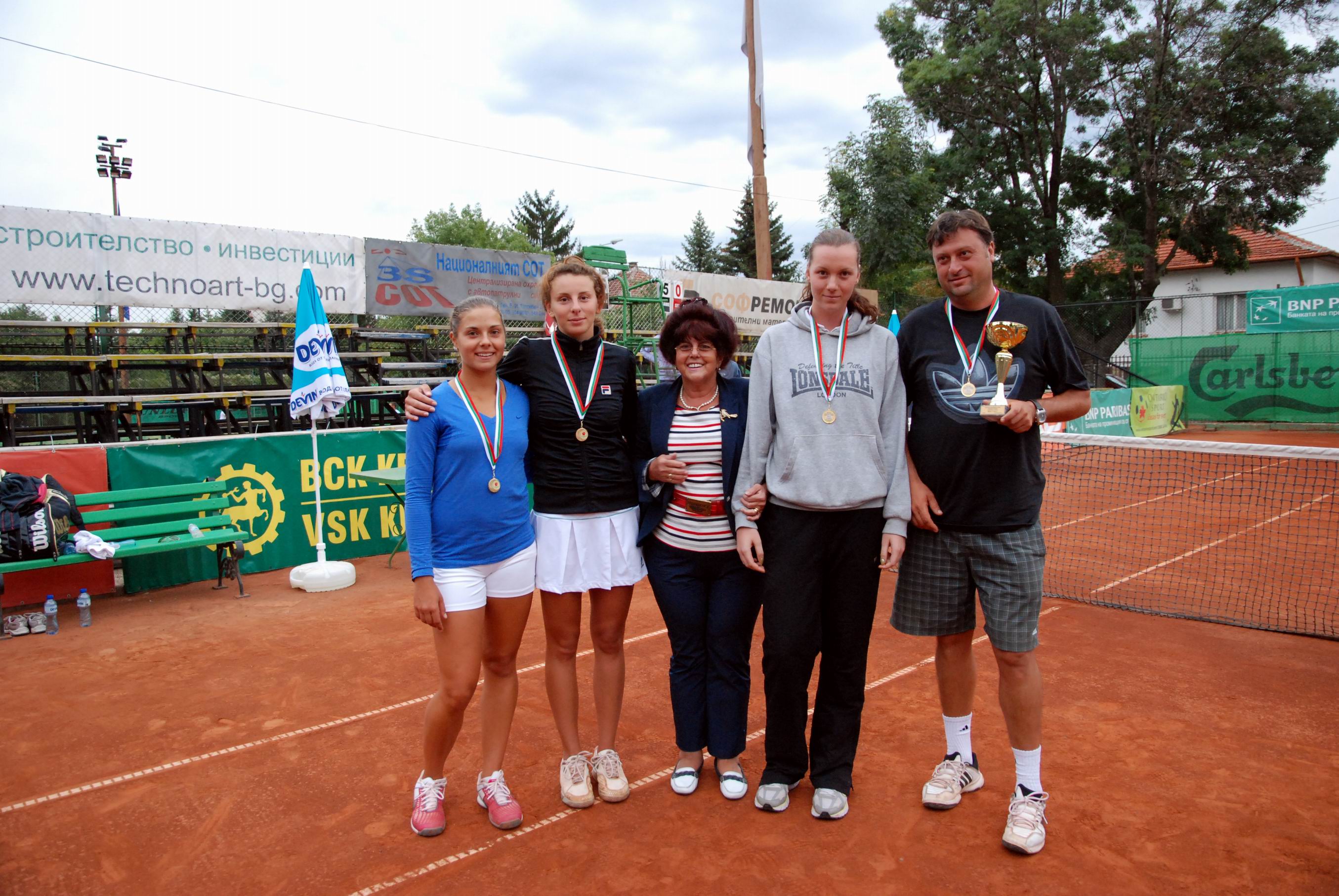 Вики Томова и "Левски" с титлата на държавното