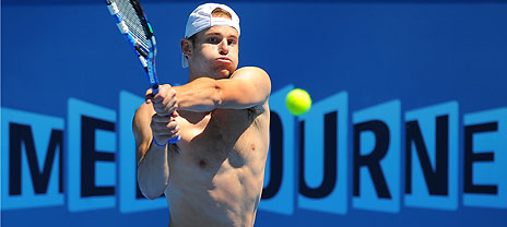 Aнди Родик - здрави тренировки и една цел - Australian Open