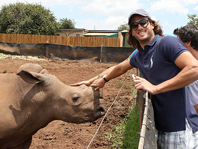 Фелисиано Лопес се вдъхнови от носорог