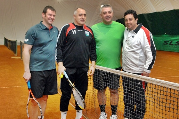 Бойко Борисов натупа и шефа на сръбския тенис