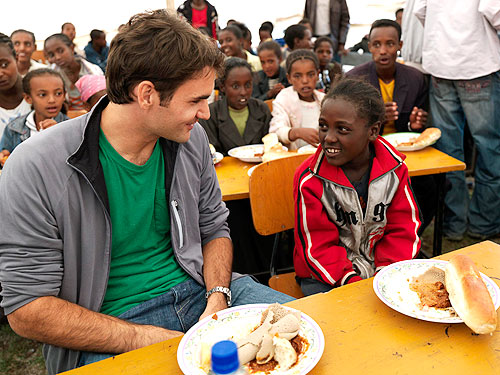 Федерер дава $3,3 млн. за училища в Африка